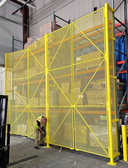 Custom Fabricated Vision System Rack