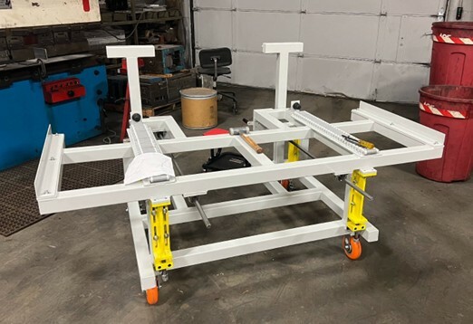 Adjustable Tool Cart on Casters